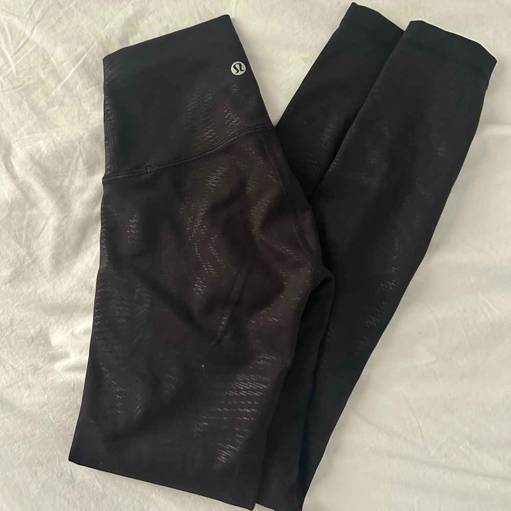 Lululemon Wunder Train HR Tight 25" *Foil